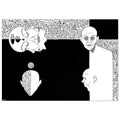 Absence of Indirectness. Conceptual Illustration, Surreal Drawing, Black White Fine Print, Modern Decor