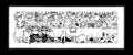 Last Supper artwork -a modern interpretation filled with expressive characters and intricate detail. Biblical Illustration, Monochrome Print